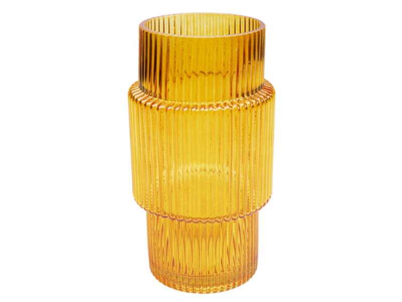 Jarrón Bella Italia Naranja 26cm