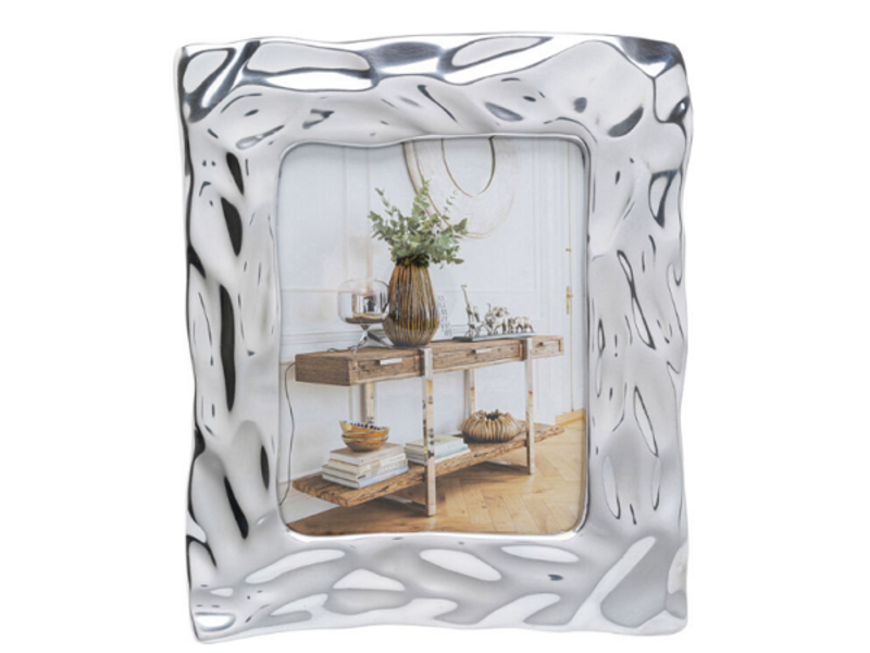 Marco de fotos Jade Square plata 21x26cm