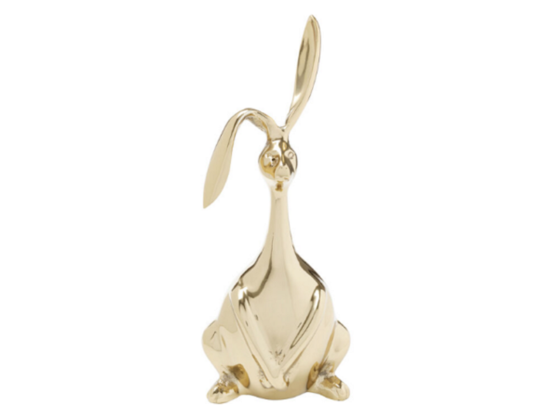 Figura deco Bunny oro 52cm