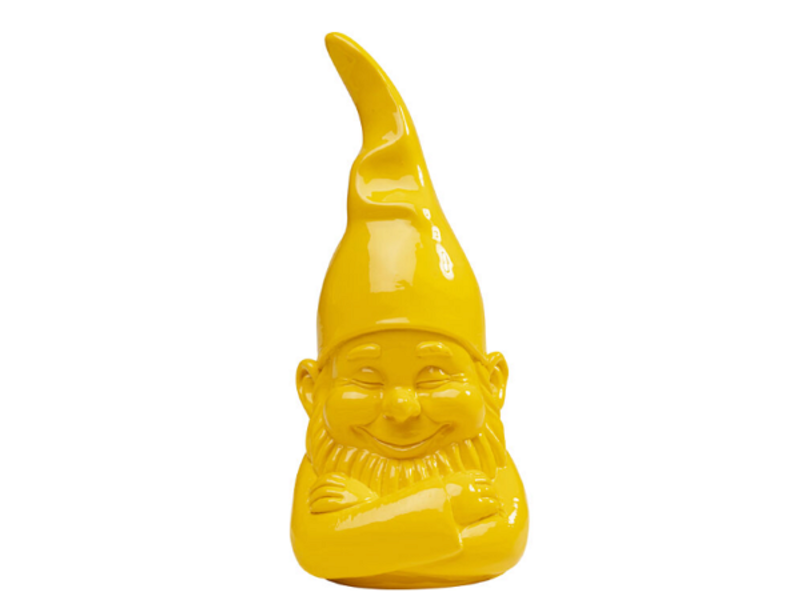 Figura deco Gnomo Amarillo 21cm
