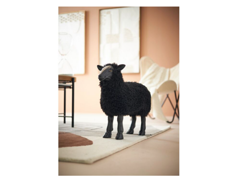 Figura deco Bathilde negro 48cm