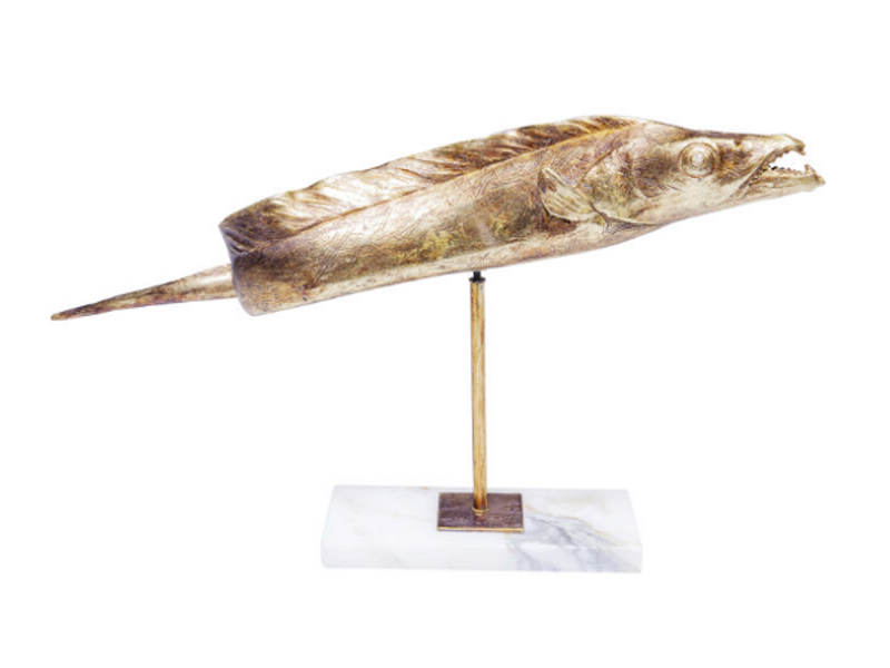 Figura deco Pescado oro