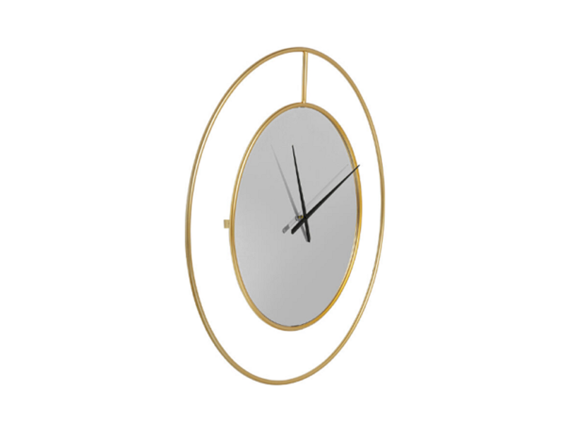 Reloj pared Magnificent dorado Ø90cm