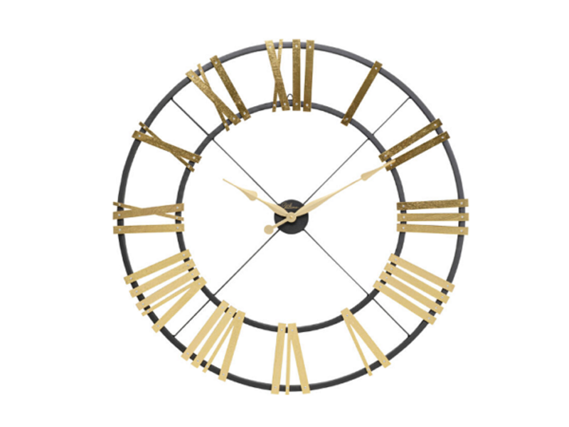 Reloj pared Nevio latón Ø95cm