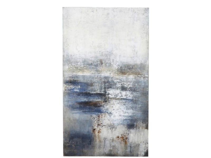 Cuadro Abstract Into The Night 120x210cm