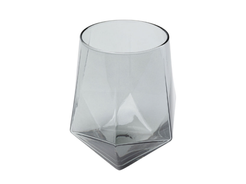 Vaso agua Diamond Smoke
