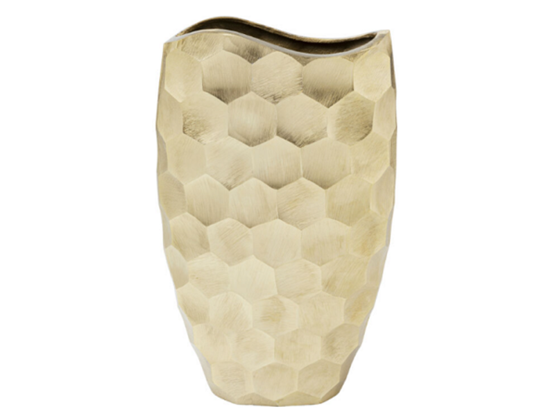 Vasija deco Sacramento Comb Gold 59cm