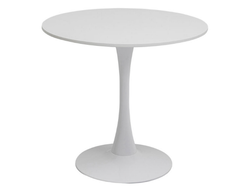 Mesa comedor Schickeria blanco Ø80