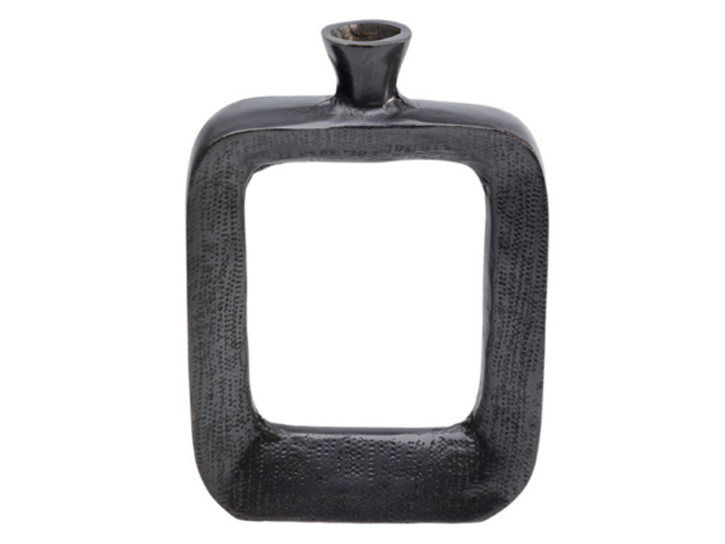 Candelabro Tanu negro 30cm