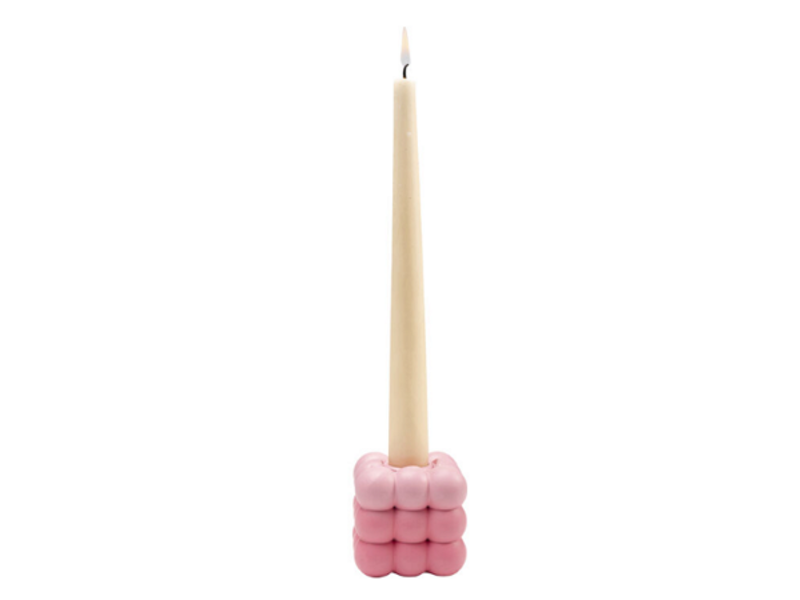Candelabro Palle rosa 6cm