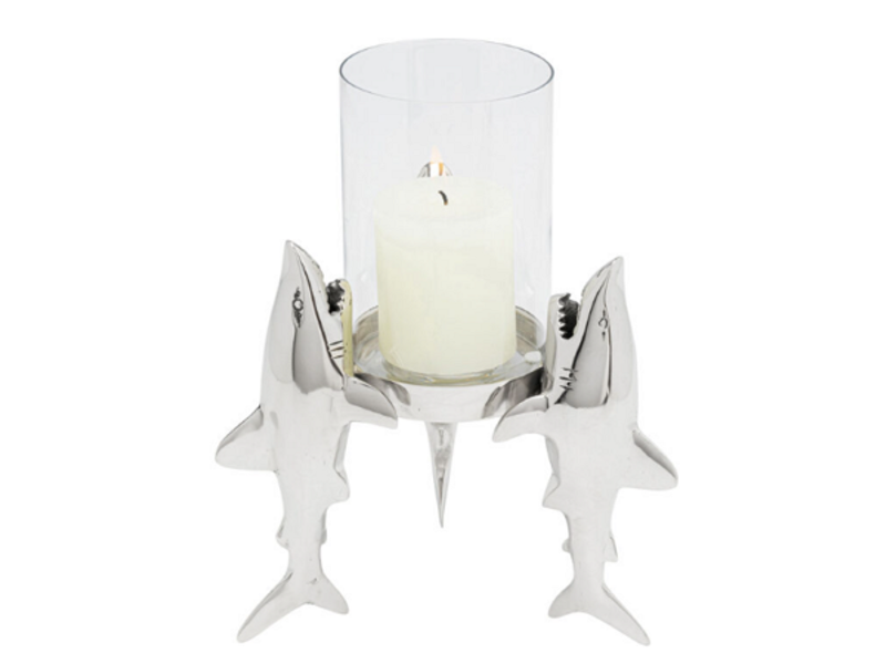 Portavelas Shark Family 23cm