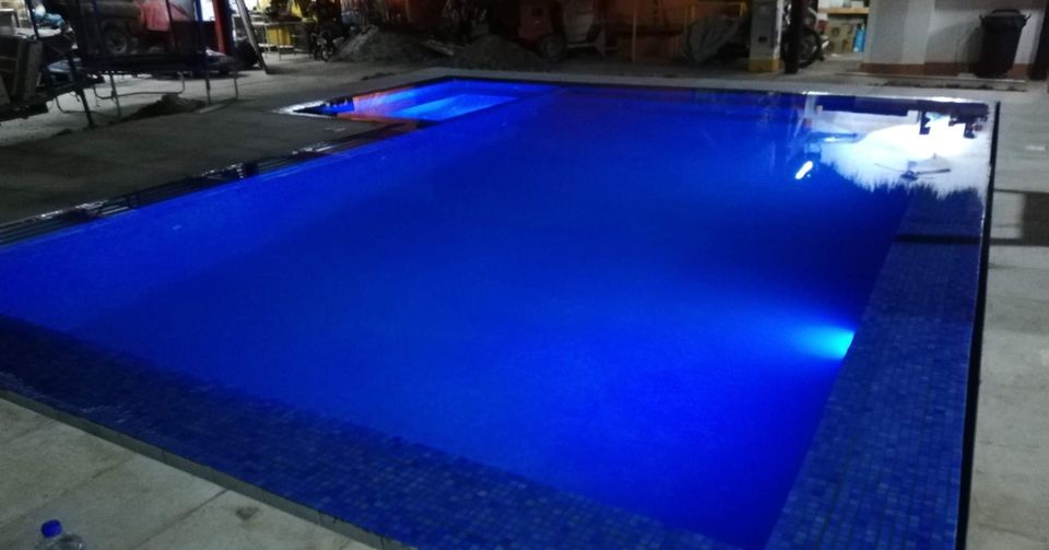 Piscina en forma de L Mexico