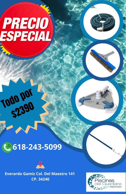 Kit de Limpieza de Piscina Mexico 
