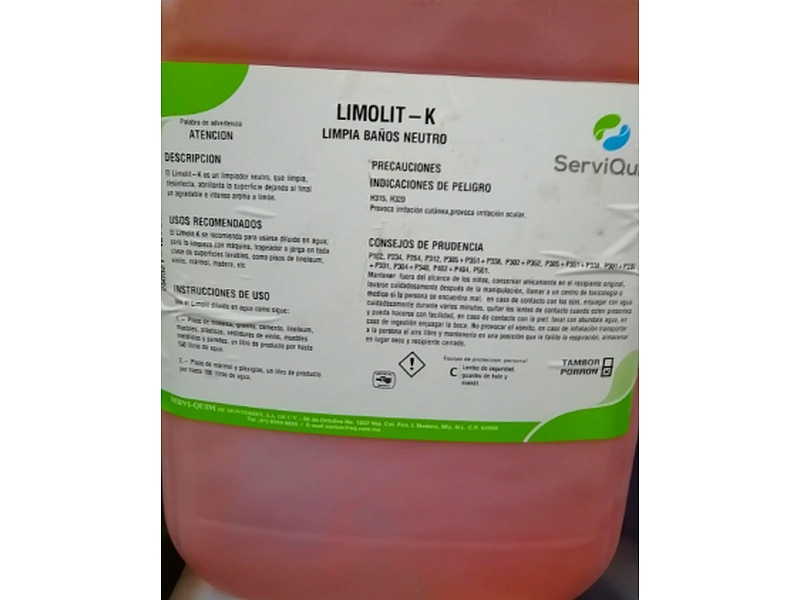 Limpiador neutro Limolit K México