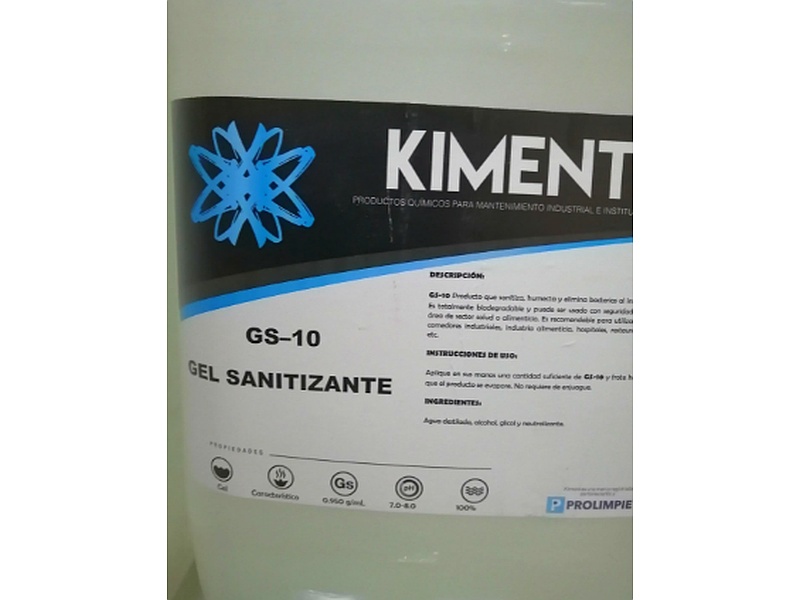 Gel sanitizante México