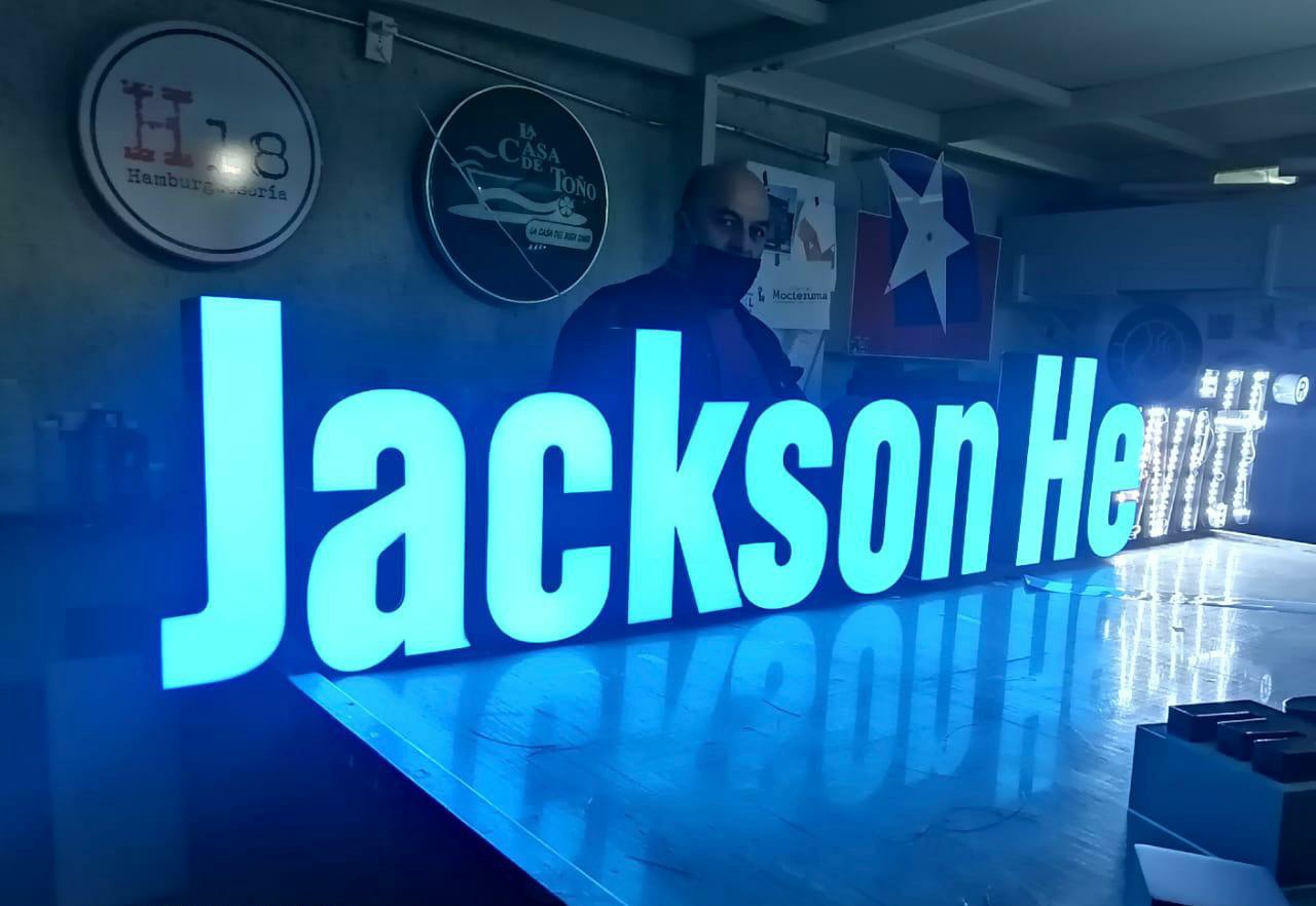 Letras 3D LUMINOSAS