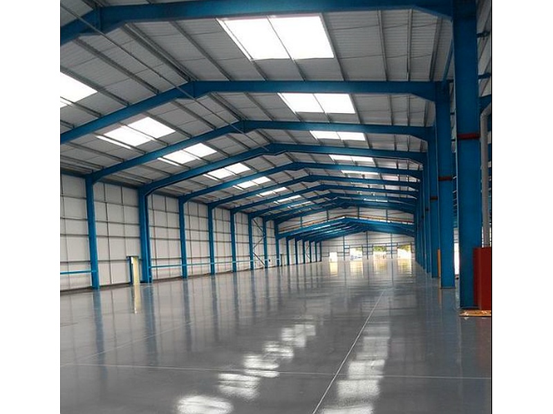 Estructura de nave industrial CDMX