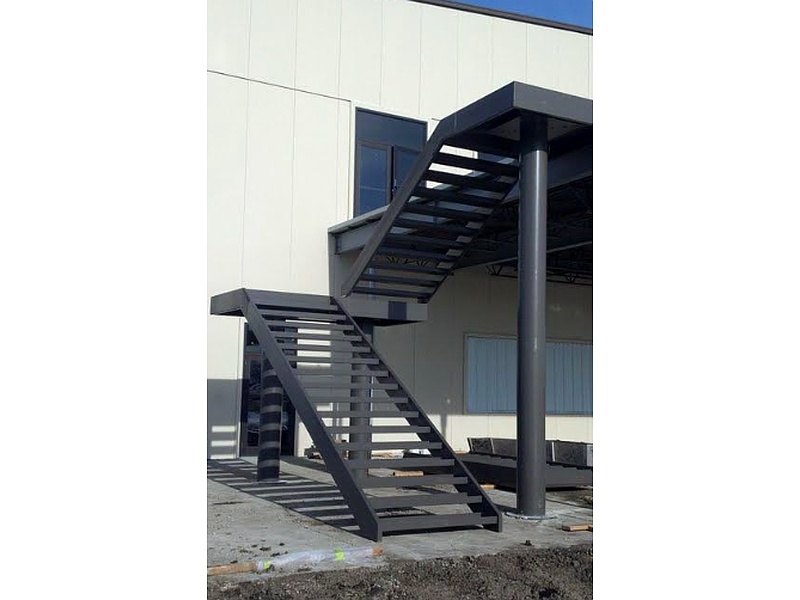 escaleras con soporte metal CDMX