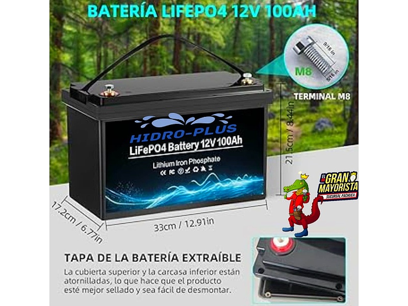 BATERIA DE LITIO PUEBLA