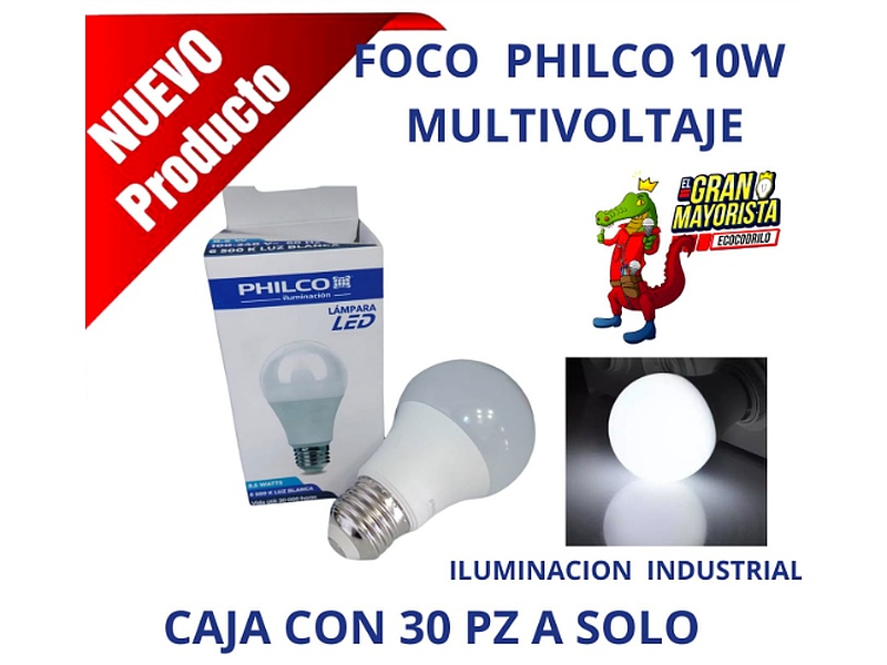 FOCO LED BOMBILLA PUEBLA MX