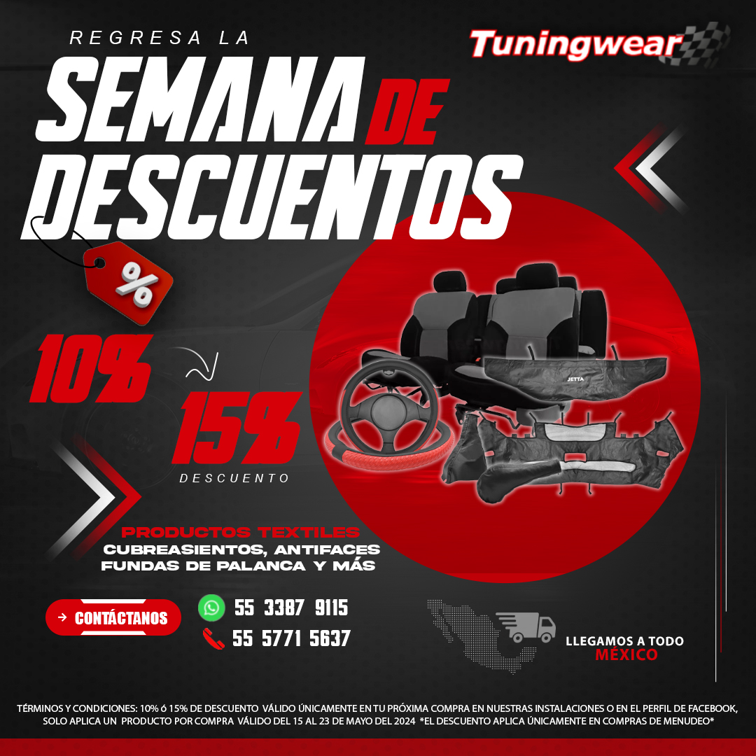 Cubreasientos Tela Mexico