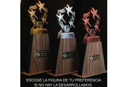 Trofeos con figuras exclusivas