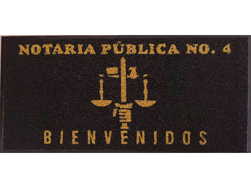 Tapete Notaria Pública Oaxaca
