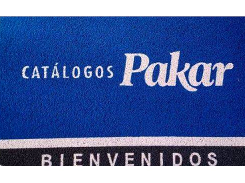 Tapete Catálogos Pakar Azul Puebla