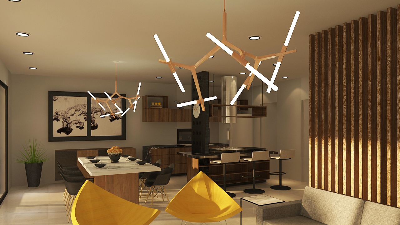 Servicio de diseño de iluminacion interior, Mexico