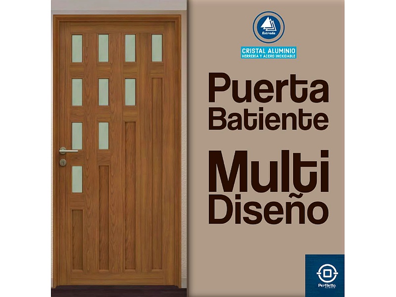 Puerta Batiente Multi Diseño - Estrada