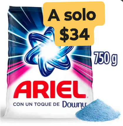 Detergente Ariel 750 Kg México 