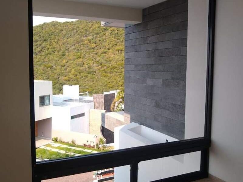 Canceleria en aluminio negro México 
