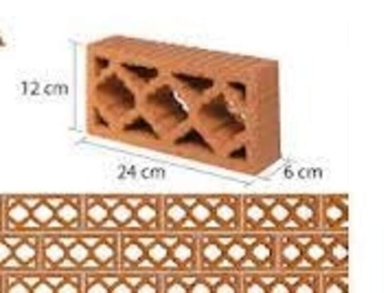 Celosía de ladrillos 
