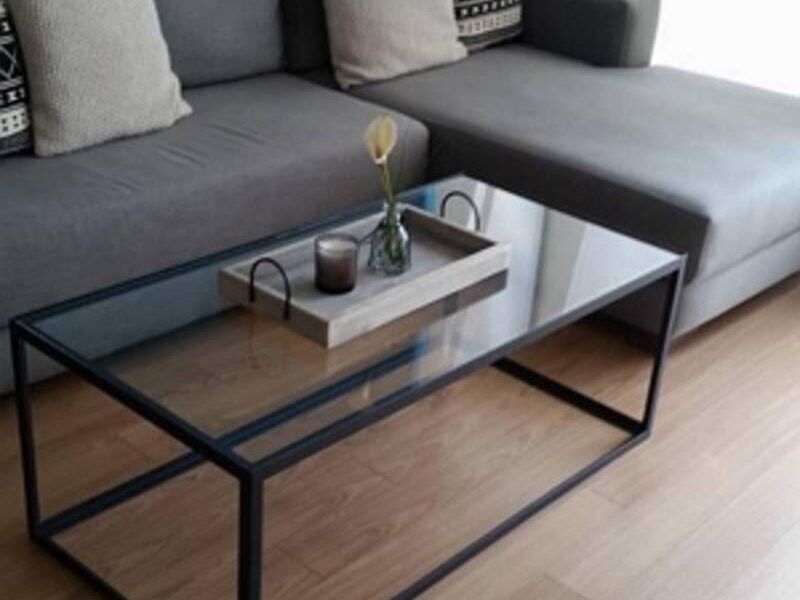 CENTRO DE MESA EN ALUMINIO CDMX