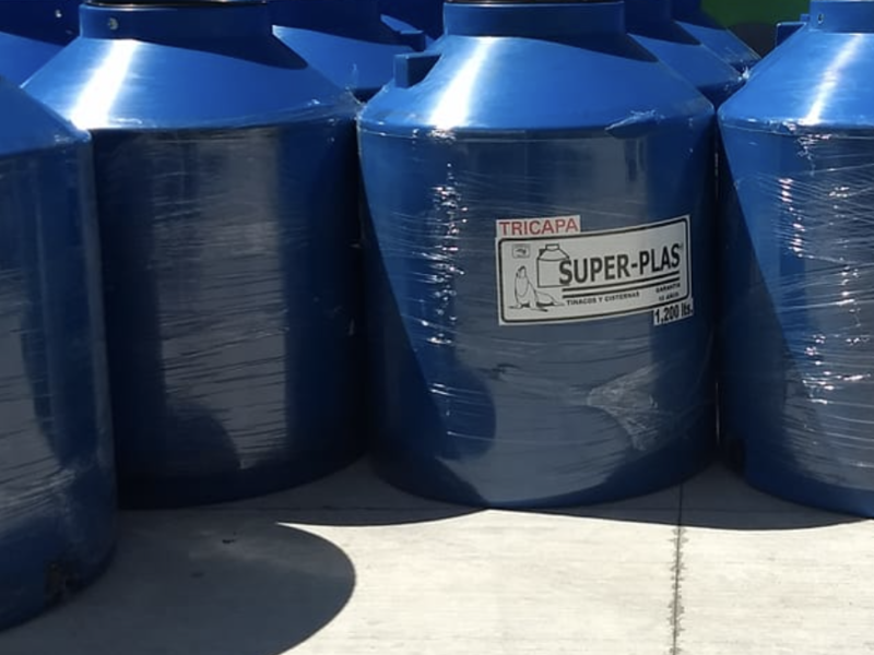 Tinaco 1200lts Super plast México