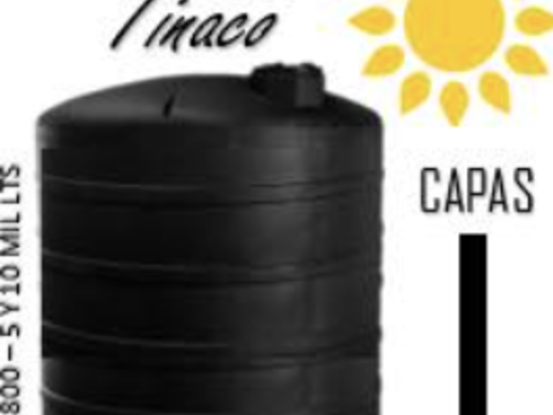 Tinaco Negro Containerplas México 