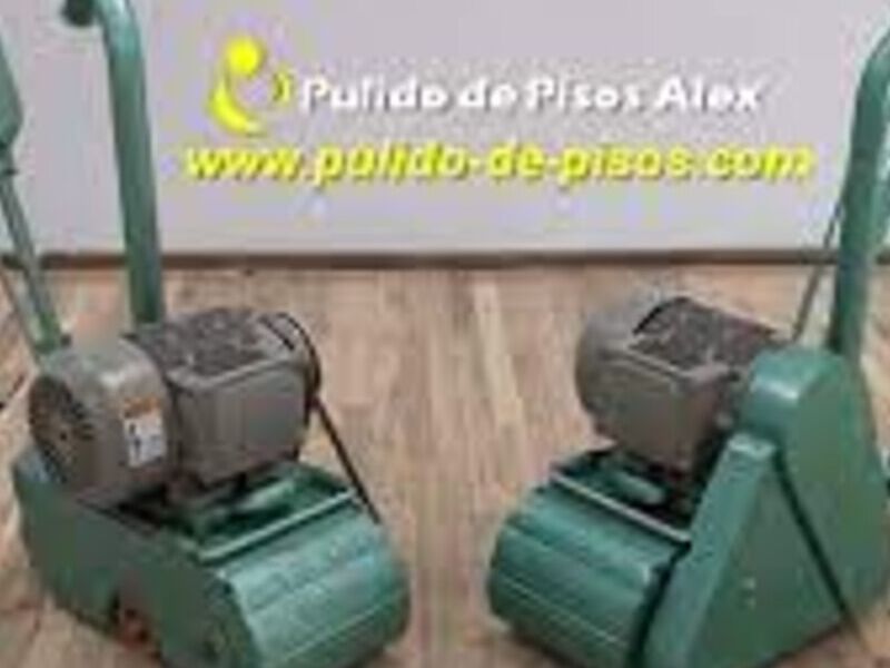 Lijadoras de Madera Pulido de Pisos Alex
