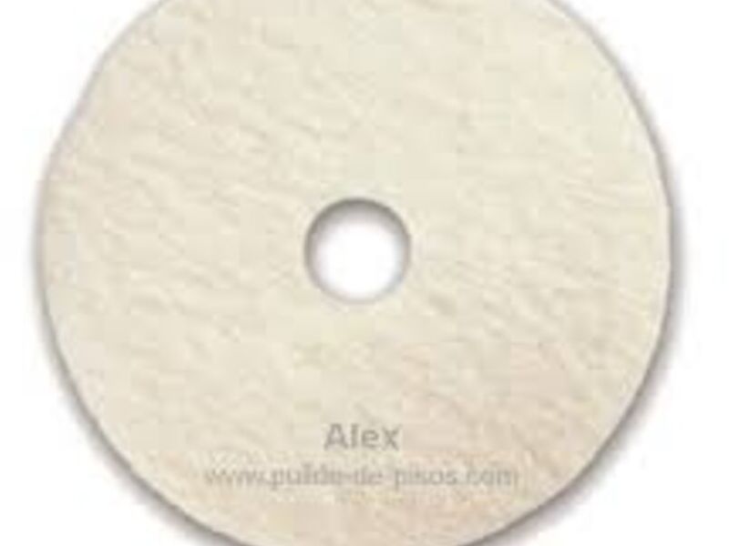 Disco blanco para Abrillantar Pulidos Alex