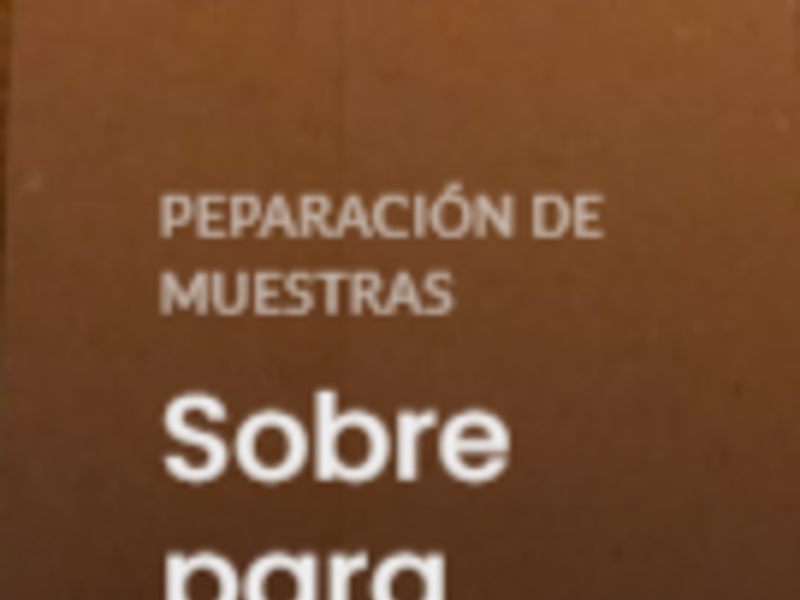 Preparación de muestras Michoacán MORBA