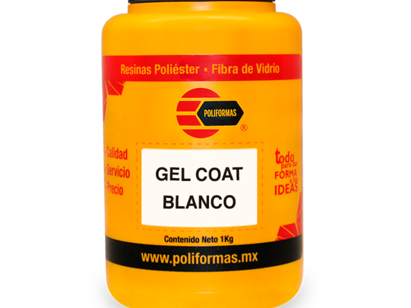 GEL COAT BLANCO CDMX