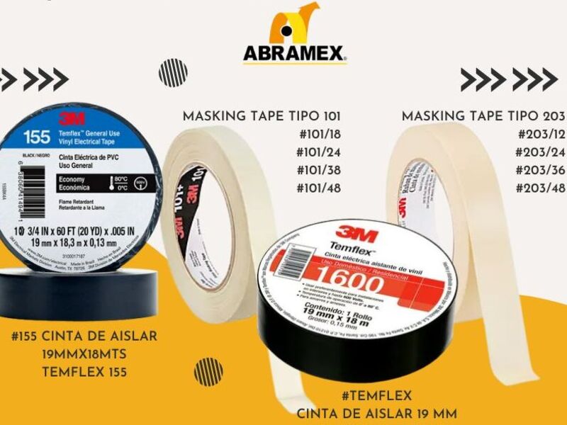 Cinta tape Aguascalientes Abramex