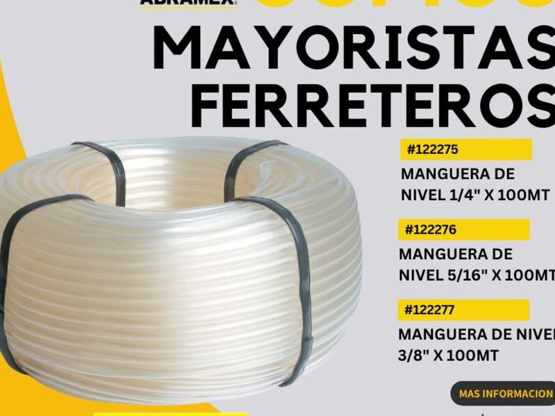 Manguera industrial Aguascalientes Abramex