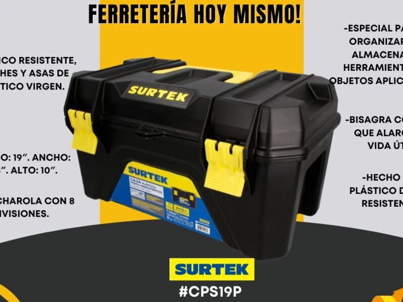 Caja de herramientas Aguas calientes Abramex