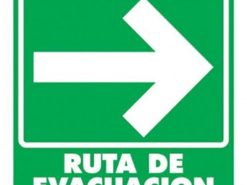 Señalización Ruta de Evacuación CDMX