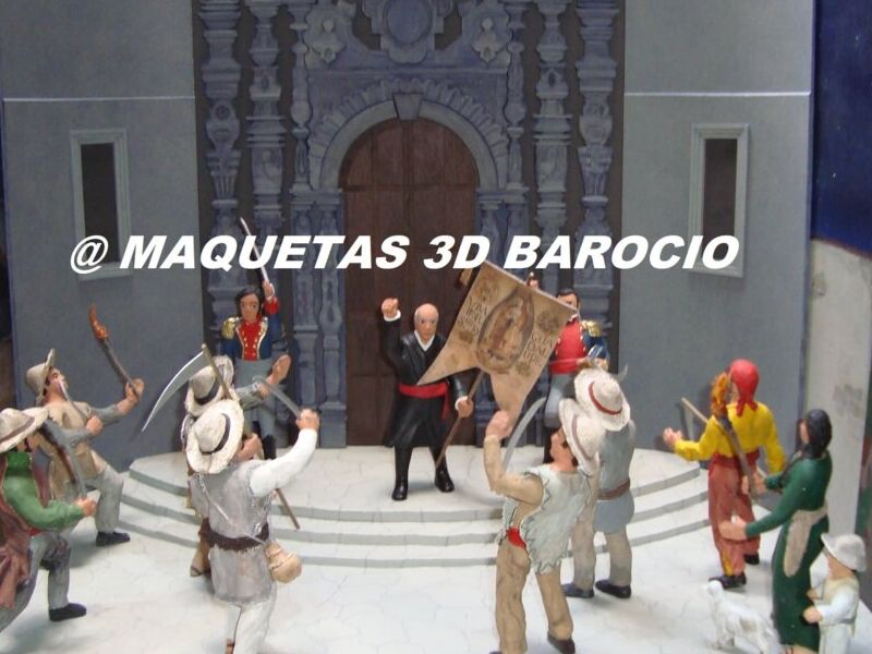 Maquetas de Representaciones Barocio México