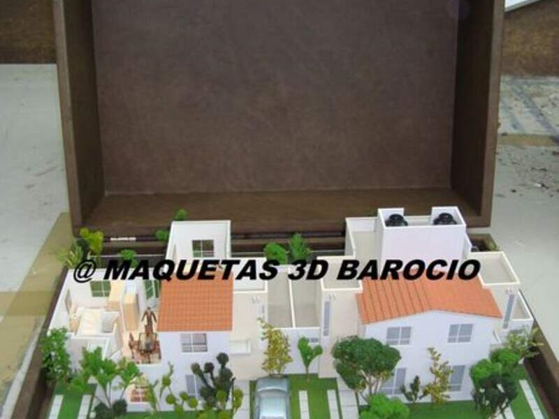 Maquetas Portátiles Barocio Méxio 