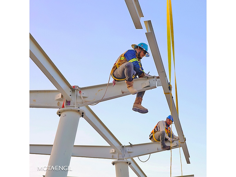 Montaje de estructuras metálicas México