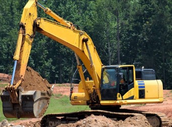 Alquiler de Excavadora industrial Mexico