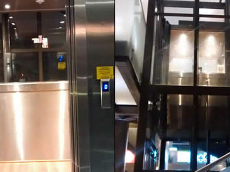 Ascensor cabina moderna en Jalisco
