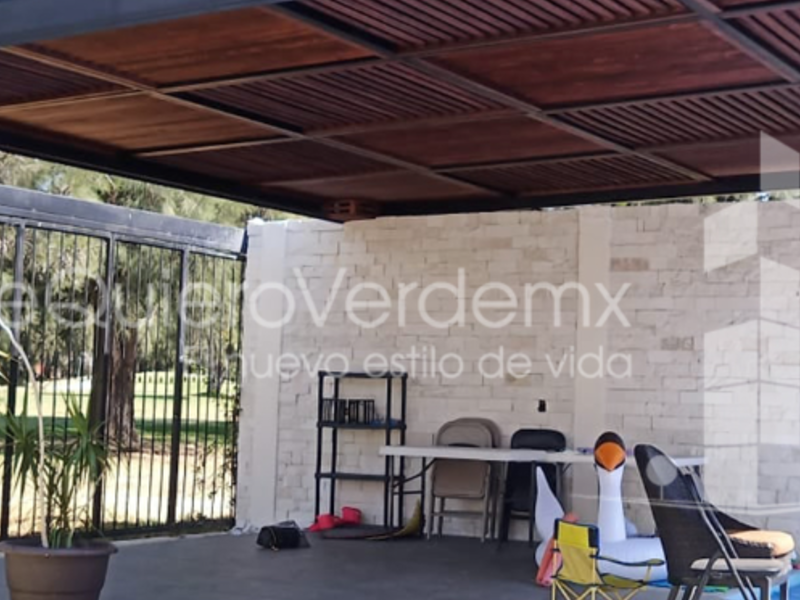 PÉRGOLA PARA JARDÍN CDMX 